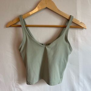 Lulu Lemon, Aline Tank top, sage green